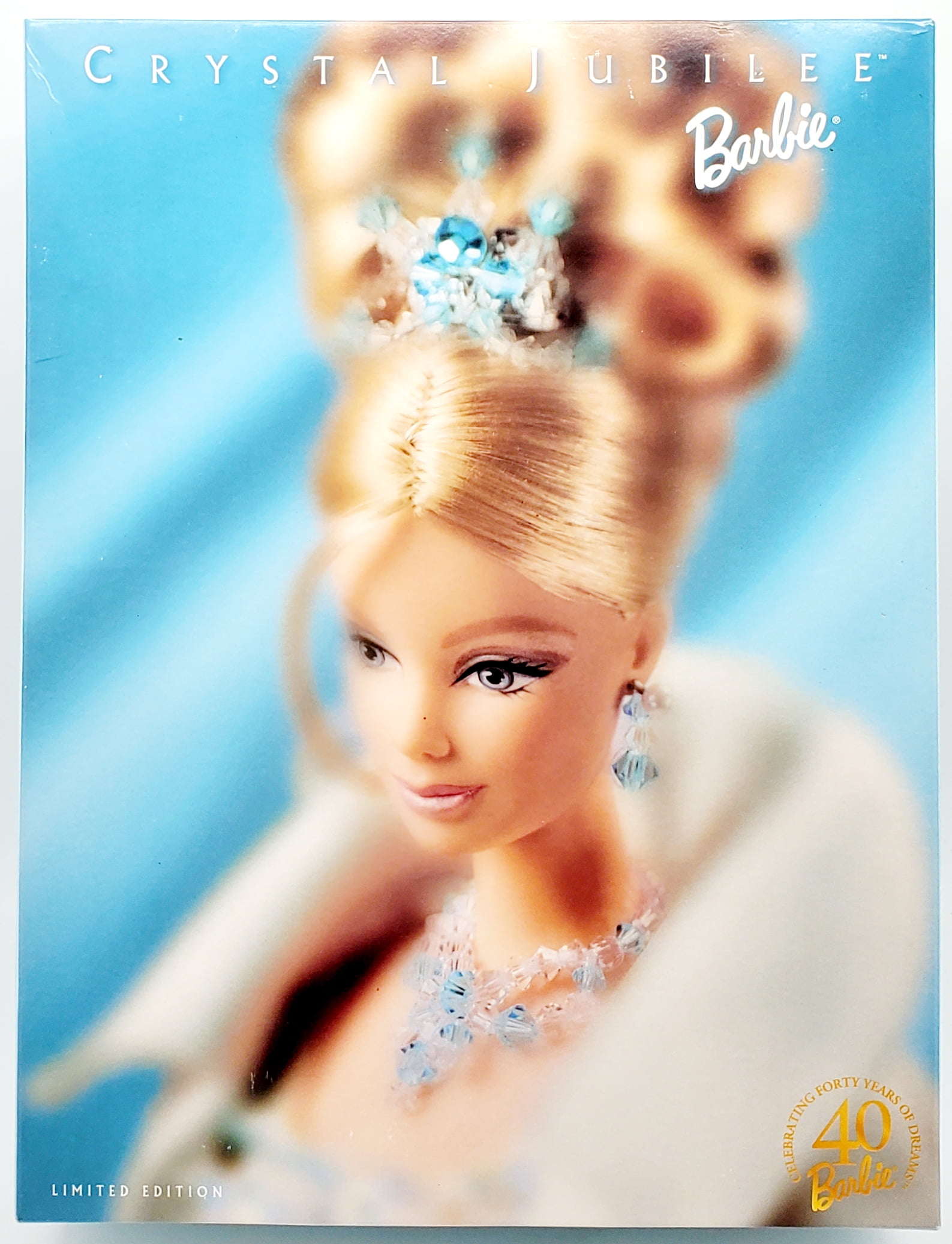 Crystal Jubilee Barbie Doll 40th Anniversary Limited Edition 1998