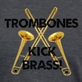 thumbnail image 3 of CafePress - Trombones Kick Brass T Shirt - Womens Tri-blend T-Shirt, 3 of 4