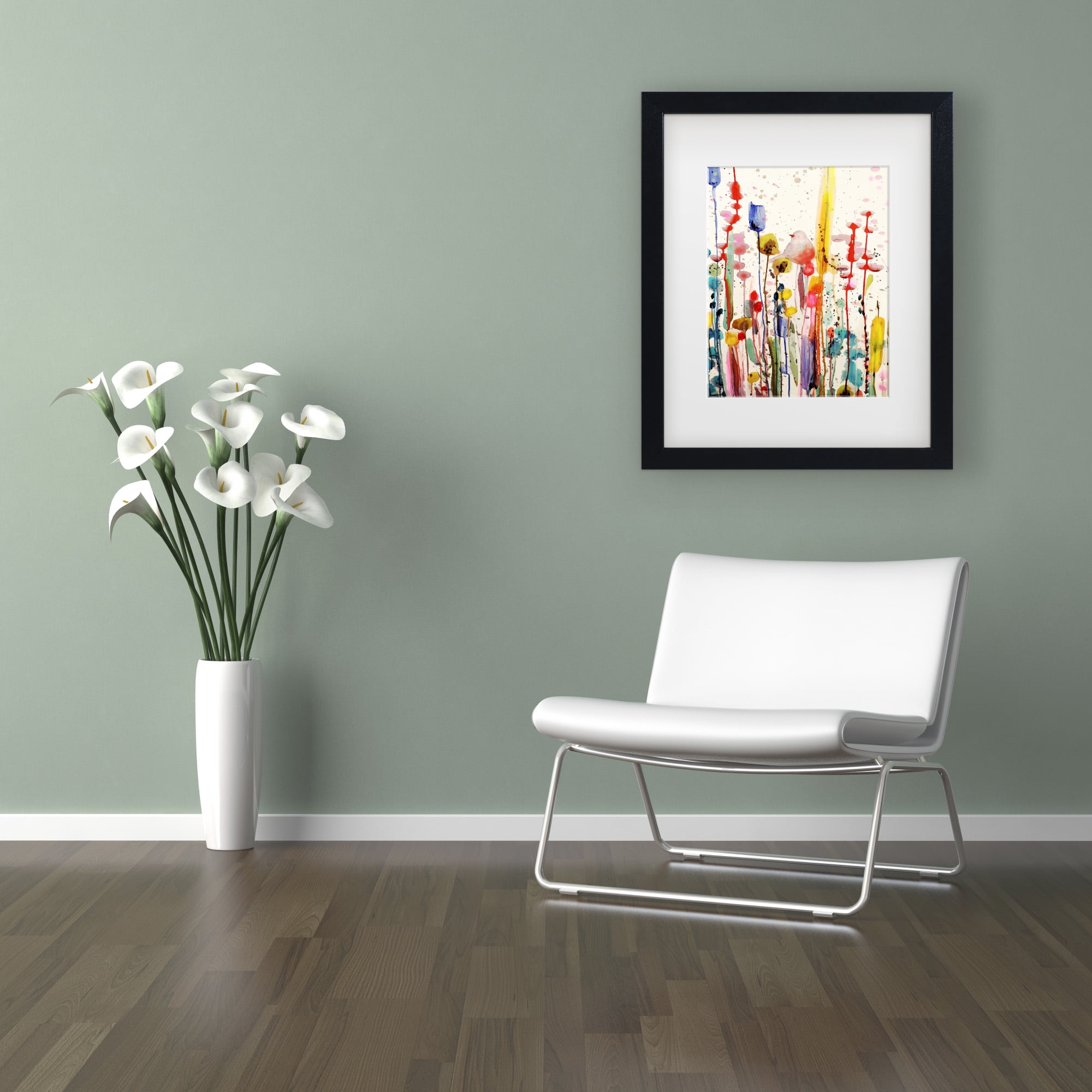 Trademark Fine Art 'Ce Doux Matin' Canvas Art by Sylvie Demers