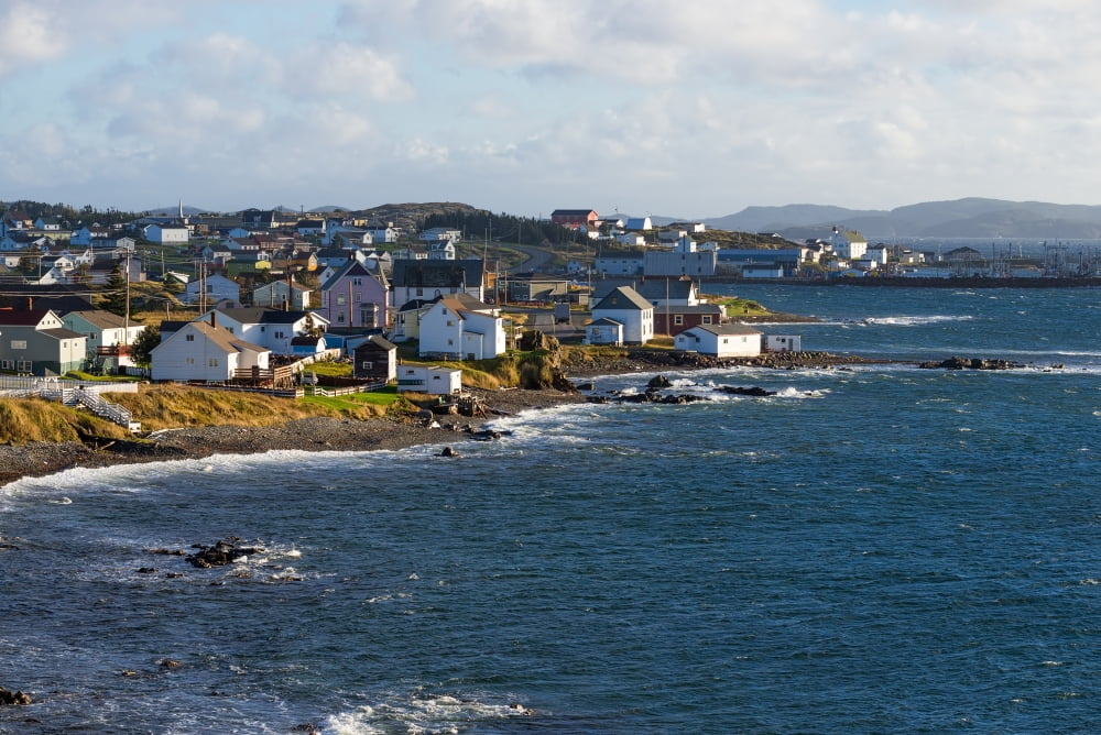Town of Twillingate Newfoundland and Labrador Canada Poster Print by
