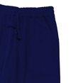 thumbnail image 5 of OGLCCG Mens Casual Cotton Linen Pants Drawstring Elastic Waist Loose Fit Straight Leg Pants Summer Beach Vacation Yoga Trousers with Pockets,XXXL,Dark Blue, 5 of 6