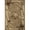Taupe, variant on Traditional Floral Scroll Power-Loomed Indoor Area Runner, 2'7" x 8, Taupe by Blue Nile Mills