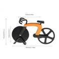thumbnail image 2 of WIFKLSIIPG Tainless Steel Pizza Cutter Pizza Two Wheel Kitchen Tool Cake Cutting (sports Model), 2 of 3