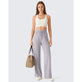 thumbnail image 3 of G4Free Chillwhisp Lightweight Drawstring Wide Leg Pants for Women Side Slit Flowy Palazzo Pants Summer Casual, 3 of 8