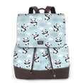 thumbnail image 1 of Fotbe Cute Panda Bear Mochila Bolso con Estampado para Mujer, Mochila Antirrobo de Nylon Impermeable, Bolsa Ligera de Hombro, 1 of 4