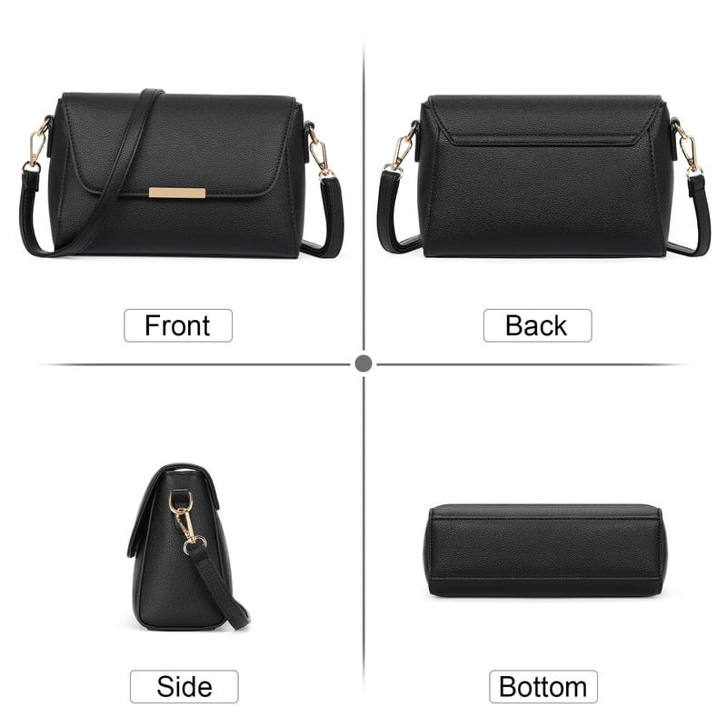 FALAN MULE Small Crossbody Bags for Women PU Leather Purses Trendy Shoulder Handbags