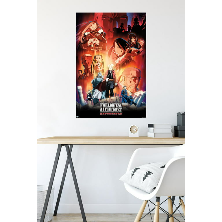 Fullmetal Alchemist: Brotherhood - Key Art 5 Wall Poster, 22.375 x 34 