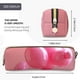 thumbnail image 3 of Disketp Pink Balloon Puppy Art Estuche de Lápices de Cuero con Cierre, Estuche Compacto para Papelería, Bolígrafos y Accesorios Pequeños, 3 of 7