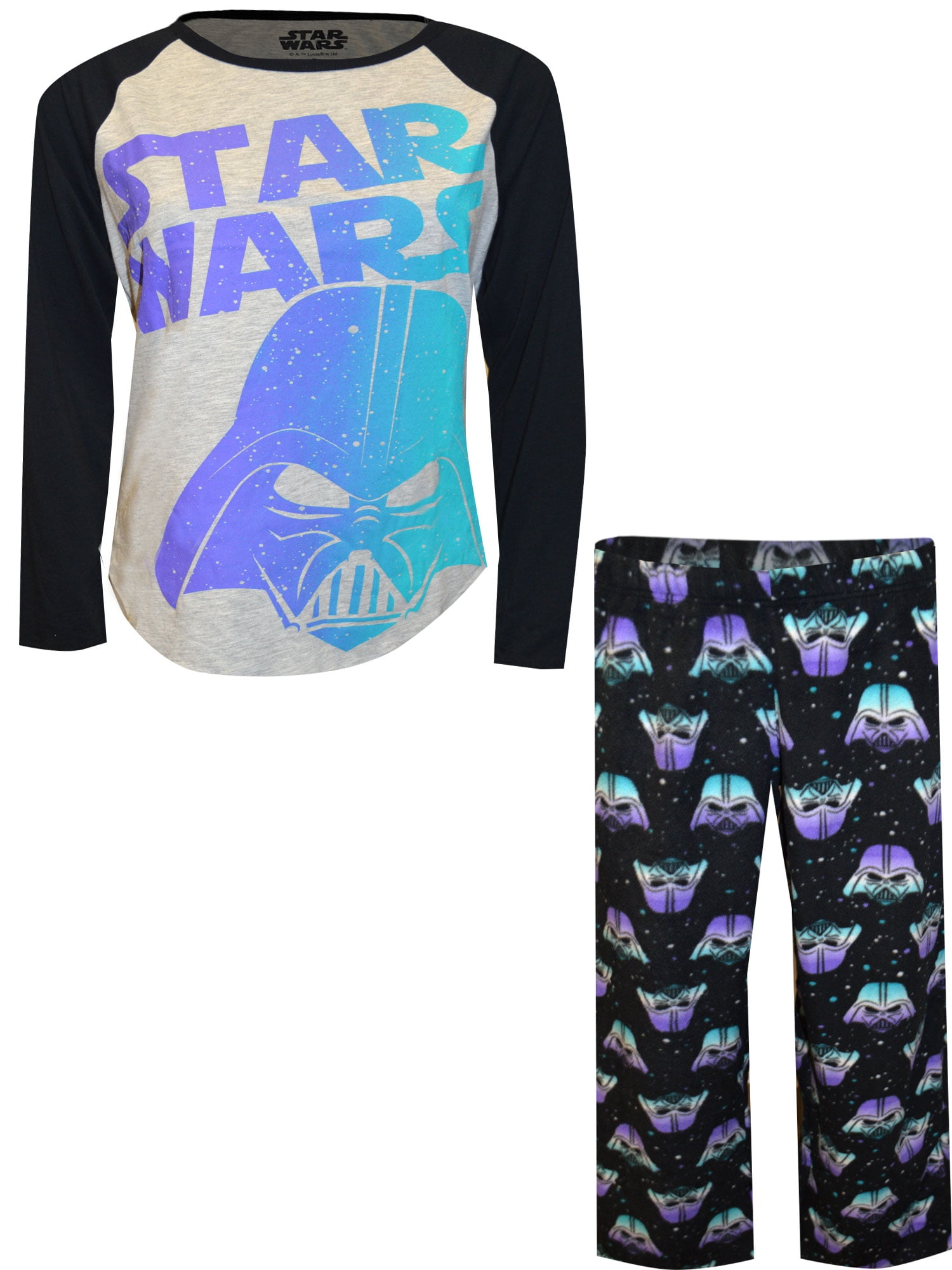 Star Wars Darth Vader Storm Trooper Youth Fleece Sleepwear Pajama