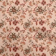 thumbnail image 1 of oneOone Velvet Dark Peach Fabric Floral Quilting Supplies Print Sewing Fabric By The Yard 58 Inch Wide, 1 of 4