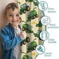 thumbnail image 3 of Blackout Kids Curtains,Cartoon Tractors Harvesters Beige Pattern Childrens Insulated Curtains Set Of 2,Bedroom Essentials,Toddler Room Decor 42"x54", 3 of 5