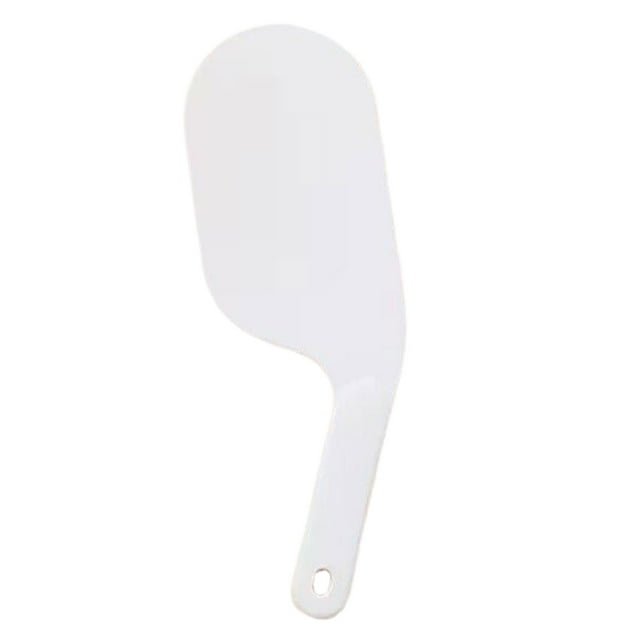 Advancent Herramienta para plegar sábanas largas con paleta para plegar de forma rápida y suave un mango fino y PP lo suficientemente largo Almacenamiento y organización del hogar Blanco