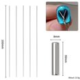 thumbnail image 3 of Hearth & Gear Heart Tool Functional For Gel Polish With Strong Magnetism Nail Cutter For Acrylic Nail Attachments Buffing File for Acrylic Nails Nail Sets Top Coat Nail Polish Nail Design Set Nail Set, 3 of 7