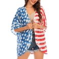 thumbnail image 3 of Kimono Cardigans for Women Lightweight Summer Cardigan Floral Open Front Beach Cover Ups Tops, 3 of 4