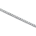 thumbnail image 2 of 1 Row Sterling Silver Round Diamond 3.25mm Miracle Plate Tennis Bracelet 1/4 CT., 2 of 6