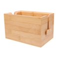 thumbnail image 2 of Chocolate Synthetic Tissue Box for Storage Use Compact Size Lightweight Desktop Container, 2 of 3