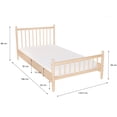 thumbnail image 5 of Cama de madera DUDUK individual con cabecera Moderna, 5 of 5