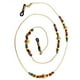 thumbnail image 1 of 2xBeads Beaded Eyeglass Cord Gafas De Lectura Gafas Gafas Cadena Titular 2 piezas Zulema titular de la cadena de anteojos, 1 of 6