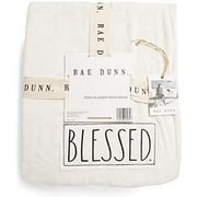 RAE DUNN Blessed Plush Blanket 90 x 90