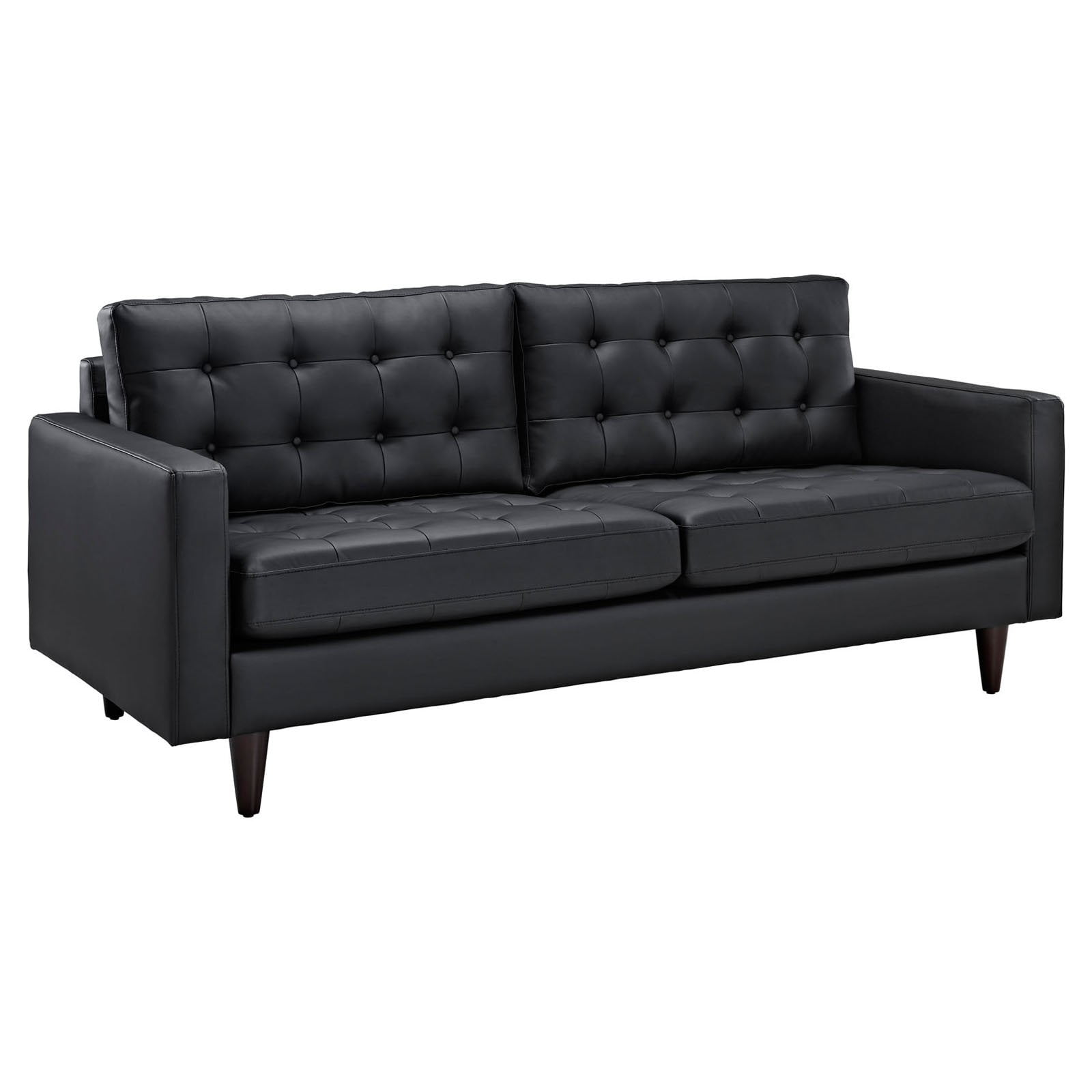 Modway Empress Leather Sofa Walmart