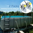 thumbnail image 5 of Swimming Pool Pipe Holders, Above Ground Pool Accessories, Pool Hose Support Bracket, Pool Pipe Holder Pool Hoses for Above Ground Pools Preventing Pipes Sagging Accessory (Gray), 5 of 7