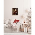 thumbnail image 3 of Decoración mural ARPEOTCY, diseño vintage de Papá Noel navideño, 30 x 41 cm, 3 of 7