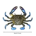 thumbnail image 6 of 2Pcs 8CM/10G Soft Crab Lure Floating Bionic Crab Bait Colorful TPR Artificial Bait Saltwater Freshwater Fishing Accessories, 6 of 8