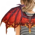 thumbnail image 2 of Halloween Cosplay Party Props Non-Woven Dragon wing Adults Creative Performance Cosplay wing, 2 of 4