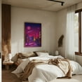 thumbnail image 5 of Neon City Framed Art Modern Wall Decor, 5 of 15