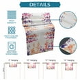 thumbnail image 7 of Table Runner Dresser Scarf 13 x 72 Inch Classic Pastoral Watercolor Wildflowers Table Runners Non-Slip Heat Kitchen Dining Table Decor for Indoor Outdoor Home Party Decoration, 7 of 7
