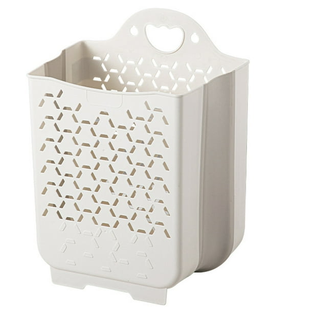 1Set Collapsible Laundry Basket Laundry Basket Wall Mount Folding