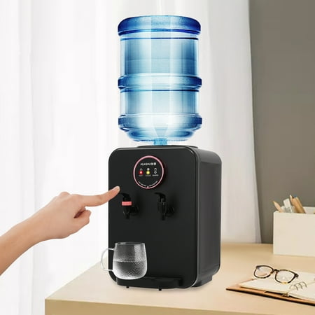 Hot/Cold/Constant Temper Water Dispenser, Black Countertop Beverage Dispenser HS-WJ