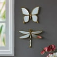 thumbnail image 6 of Decorative gold Butterfly Mirrors - Gold Resin and Glass Wall Decor, Perfect for Victorian and European Themed Homes, 6 of 7