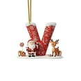 thumbnail image 1 of Christmas Tree Decoration 2D Acrylic Decoration Letter Pendant With 26 Letters Christmas Hanging Decoration DIY Crafts Christmas Home Decoration, 1 of 1