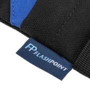 Flashpoint Empty Saddle Sandbag, 5 lbs Capacity, Blue Black Stripes