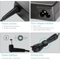 thumbnail image 3 of Genuine 180W ASUS AC Adapter Charger For SAGER NP7879PQ-S CLEVO NH77HPQ NH58HPQ, 3 of 5