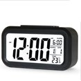 thumbnail image 1 of Reloj despertador inteligente con radio y pantalla digital, monitor de temperatura y carcasa de plástico, 1 of 1