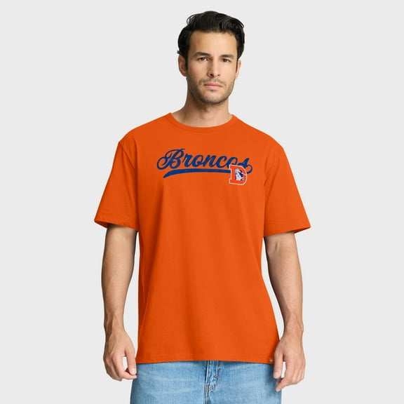 Men's Fanatics Orange Denver Broncos Fluid Motion Legacy T-Shirt