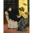 thumbnail image 3 of Federico Andreotti 12x14 Black Modern Framed Museum Art Print Titled - A Lady of Fashion, 3 of 5