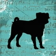 thumbnail image 3 of Greene, Taylor 20x20 Black Modern Framed Museum Art Print Titled - BULL DOG B2, 3 of 5