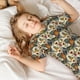 thumbnail image 5 of Balery Multi-Colored Roosters Conjunto de Pijama Infantil de Manga Corta con Estampado – Ropa de Dormir de Algodón Suave-Small, 5 of 6