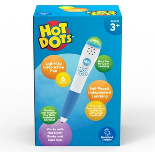 Educational Insights Hot Dots Jr. Learn My 123s with Highlights: Homeschool  Learning Workbooks, 48 Early Learning Lessons, Interactive Pen Included,  Ages 3+ 