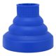 thumbnail image 1 of Difusor de secador de pelo universal, de silicona, plegable, para viajes, realza los rizos, color azul., 1 of 5