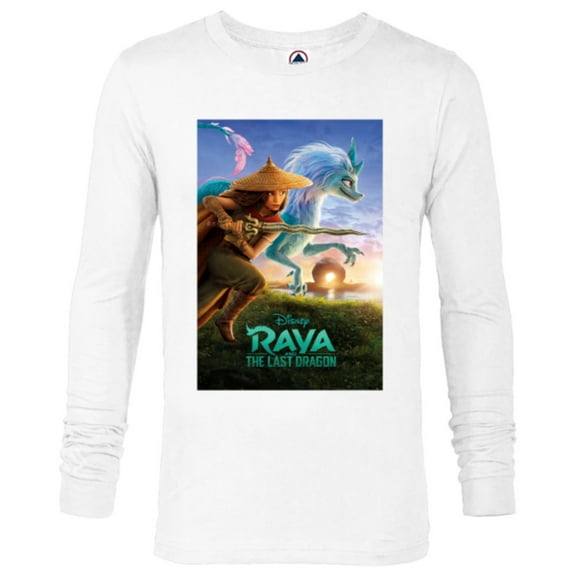 Disney Raya and the Last Dragon Movie Poster Standard T-Shirt - Long Sleeve T-Shirt for Men - Customized-White
