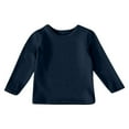 thumbnail image 5 of Girls Long Sleeve Shirts Kids Girls' Tees Thermal Basic Tops Lined Crewneck Trendy Fall Layering Tees 3-11 Years, 5 of 5