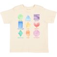 thumbnail image 3 of Inktastic Pastel Colored Shapes Boys or Girls Toddler T-Shirt, 3 of 5