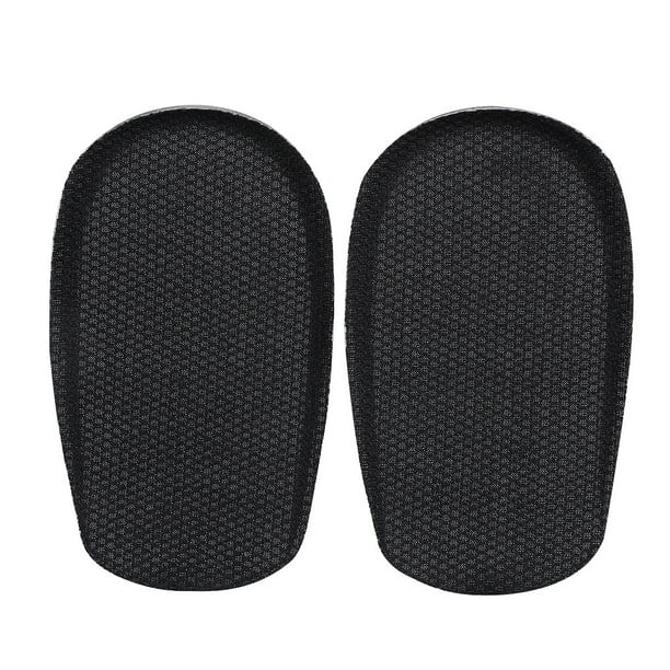 Almohadilla para zapatos con inserción de elevación del talón, gel de silicona, altura invisible, media longitud, plantillas para aumentar la altura, copa del talón, funcionalidad inteligente