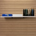 thumbnail image 4 of SSWBasics Laminated White Melamine Shelf Board  36”L x 12”W  Durable and Sleek Cabinet Replacement Shelves  Sturdy and Stylish Shelf Boards for Retail  Thrift  Business  Home  or Office, 4 of 7