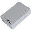 Incipio offGRID Backup Battery - 2 Port - Power bank - 2 output connectors (USB) - white - for Apple iPhone/iPod