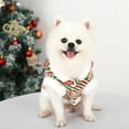 thumbnail image 6 of Blueek Medium and Large Dogs Christmas Pet Clothes Costumes Elk Striped Warm Cat Pet Clothes, 6 of 9